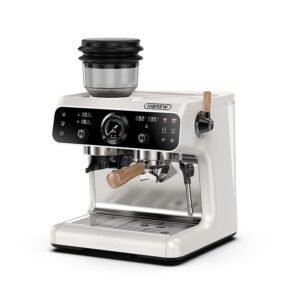 Machine à café à grain — broyeur acier 48 mm, double chauffe