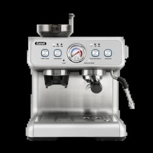 Machine à café à grain double chaudière — extraire et mousser en même temps